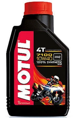 Engine Oil Motul 7100 Grade 10W40 100% Synthetic 4 Stroke Motocross Enduro