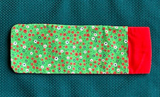 Vintage Mod Barbie Red & Green Sleeping Bag - Get Ups N Go Camping Outfit #7702