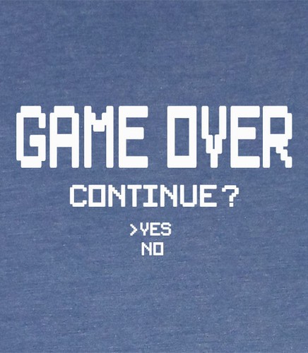 Kid's fit T-shirt - Game Over. Continue? - gamer - videogame - retro - gift - Picture 48 of 54
