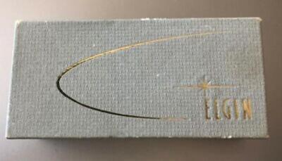 Vintage Elgin Watch Box Empty Box Only Great Shape vintage 1960s empty ELGIN watch box - gift presentation box  main image 2