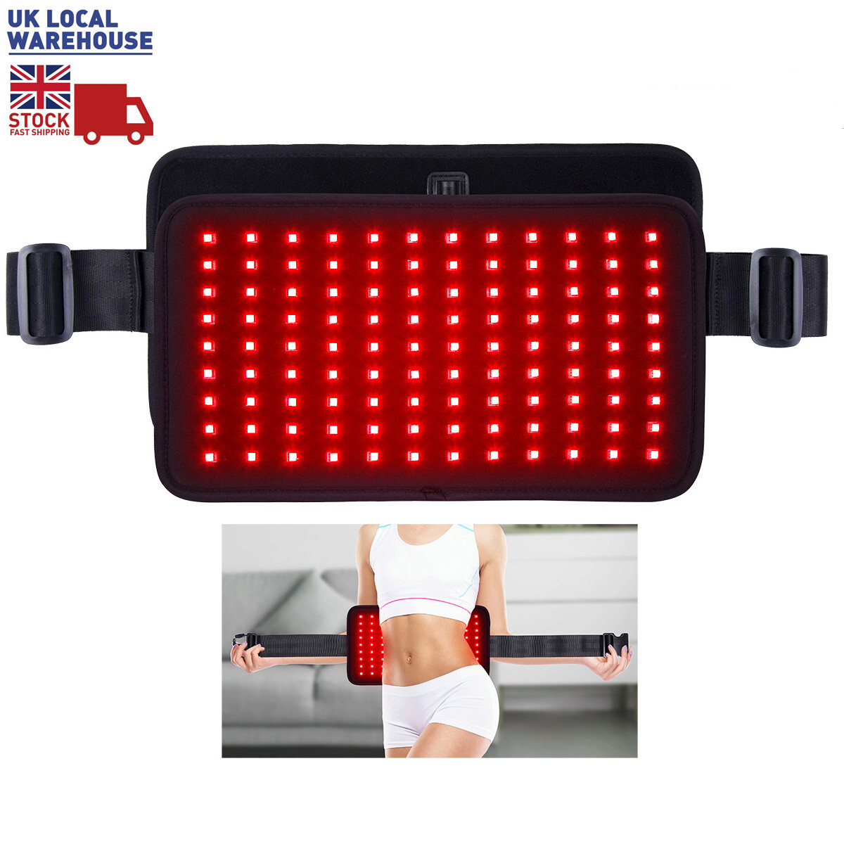 Red Light Infrared Light Therapy Device At Home Full Body With 80 LEDs - View #3