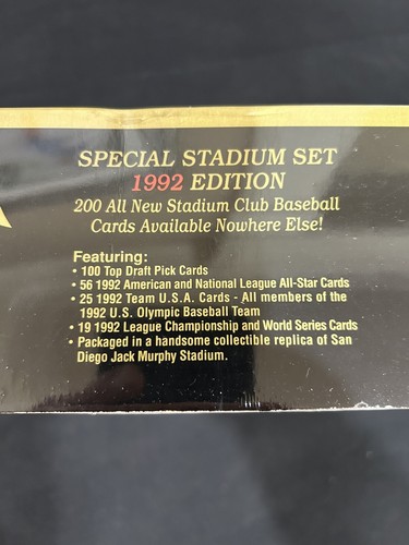 1992 1993 Topps Stadium Club Murphy Set Mint Factory Sealed Derek Jeter RC - Picture 4 of 9