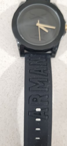 Armani Exchange Black Stainless Steel Mens Watch. AX4369 BRAND NEW Needs Battery - Picture 4 of 6