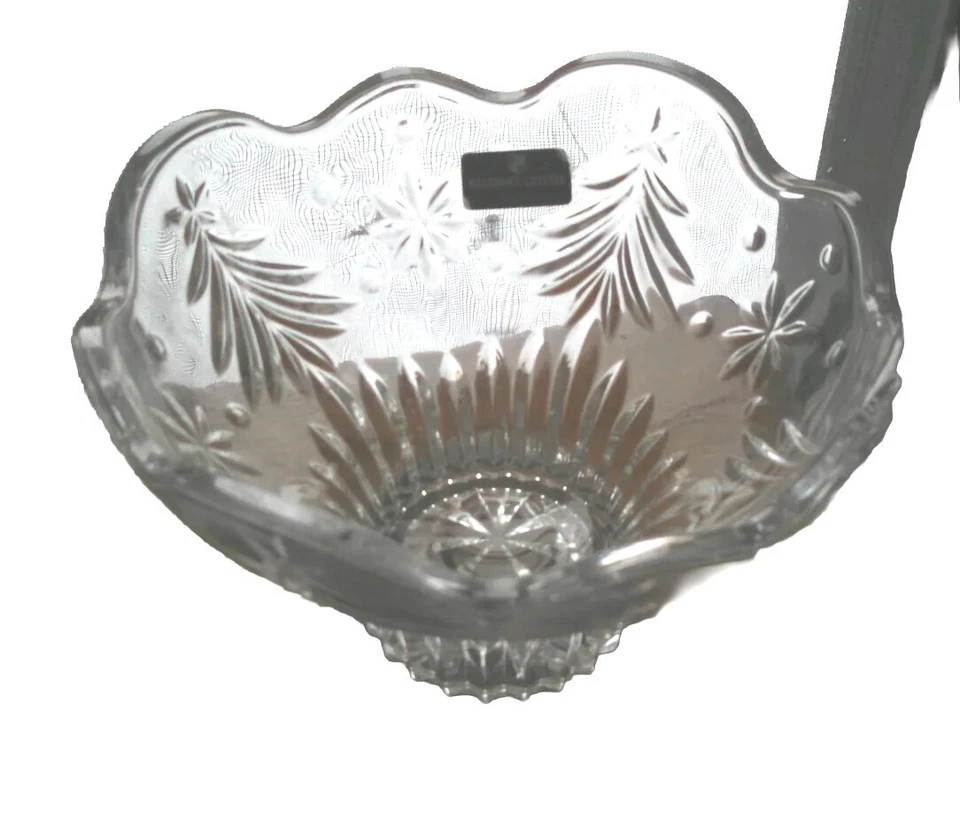 Waterford Killarney Crystal Bowl Christmas Tree Snowflake Holiday Gift Wedding - Image 2 of 4