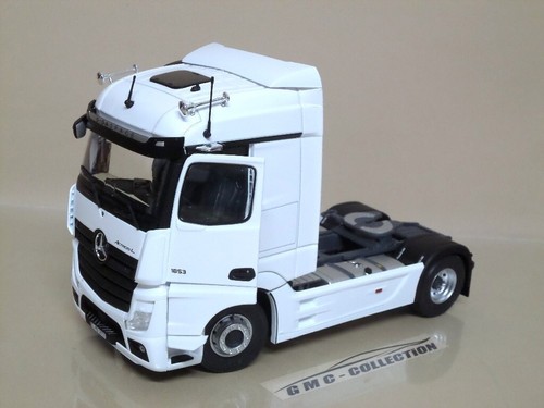 MERCEDES-BENZ ACTROS L BiANCO WHiTE CAMiON TRATTORE STRADALE TRUCK SOLiDO 1/24 - Foto 4 di 5