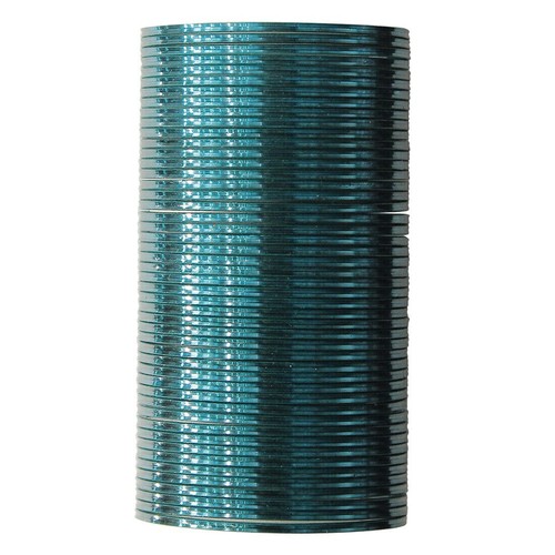 Indian Ethnic Bridal Wedding Metal Plain Metal Color Bangles 48pc Set 4 Dozen - Bild 13 von 18