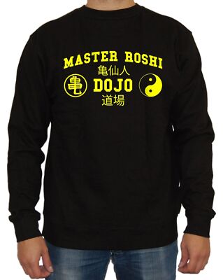 Master Roshi Dojo Sweater Dragonball Son Guko Fun Kult Capsule Corps Manga Anime
