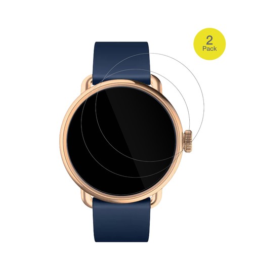 2x folia ochronna 3D Full Cover do Withings Scanwatch 2 38mm folia pancerna - Zdjęcie 2 z 7