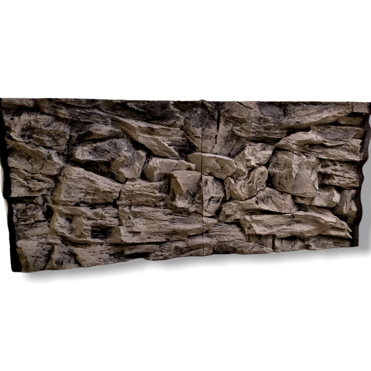 AQUARIUM BACKGROUND 3D GREY ROCKJUWEL RIO 240 3D rock background