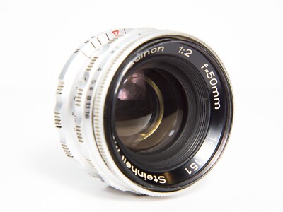 Steinheil München Quinon 50mm f2 M39 Leica Screw Mount Lens Steinheil München Quinon 50mm f2 M39 Leica Screw Mount Lens
