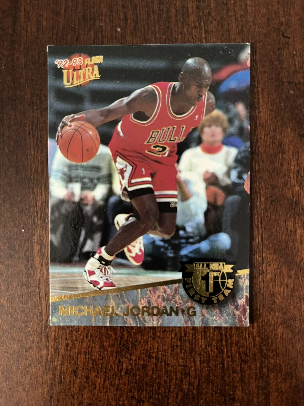 1992-93 Fleer Ultra Michael Jordan #4 of 15 All NBA 1st Team Bulls HOF Free Ship