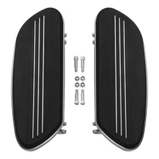 Chrome Driver Floorboard Kit Fit For Harley Touring Electra Road Glide 1986-2023