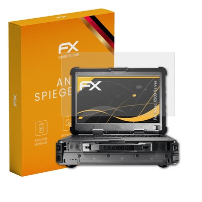 atFoliX 2x Displayfolie für Getac X500 Server Schutzfolie matt&stoßfest Folie