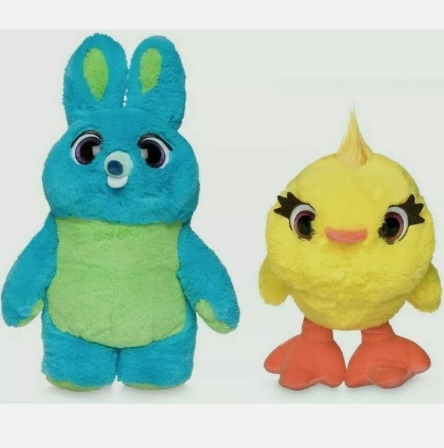 Ducky and Bunny Toy Story 4 Plush Stuffed Animal Talking Disney | eBay