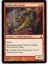 Goblin Fire Fiend *PLAYSET* Magic MtG x4 Ravnica SP