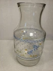 Vintage~1987~Anchor Hocking~8.75"Tx5"W~ Goose w Blue Bows~Juice Decanter(DR13)
