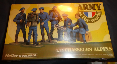 セット 1/35 Heller Humbrol 81142 Army The World French Chasseurs