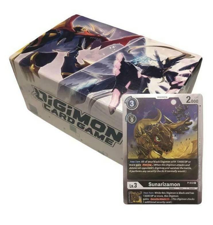 Digimon TCG Mastemon & Imperialdramon Storage Box + Sunarizamon Promo Sealed Digimon TCG Mastemon & Imperialdramon Storage Box + Sunarizamon Promo Sealed