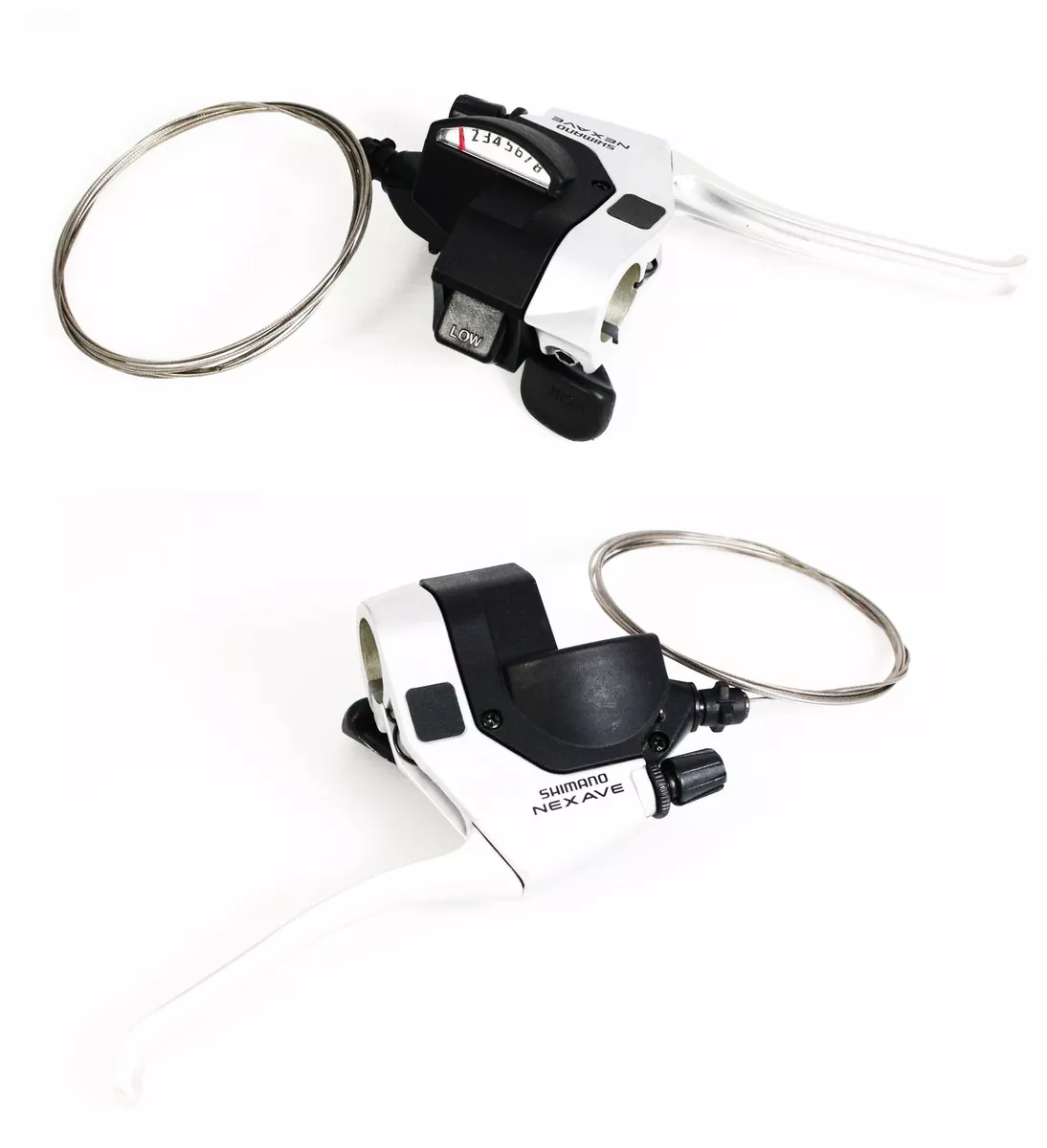 Shimano Nexave C500 SPCM3 City Cycling Bike Trigger Brake Shifter Combo Set