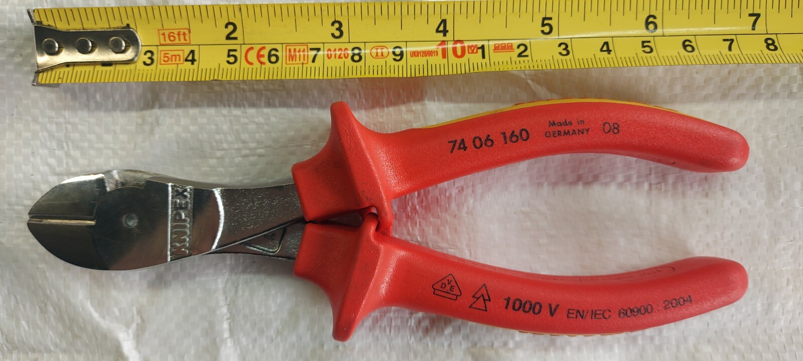 Knipex Diagonal Side Cutting Piano Wire Pliers Snips Side Cutters 74