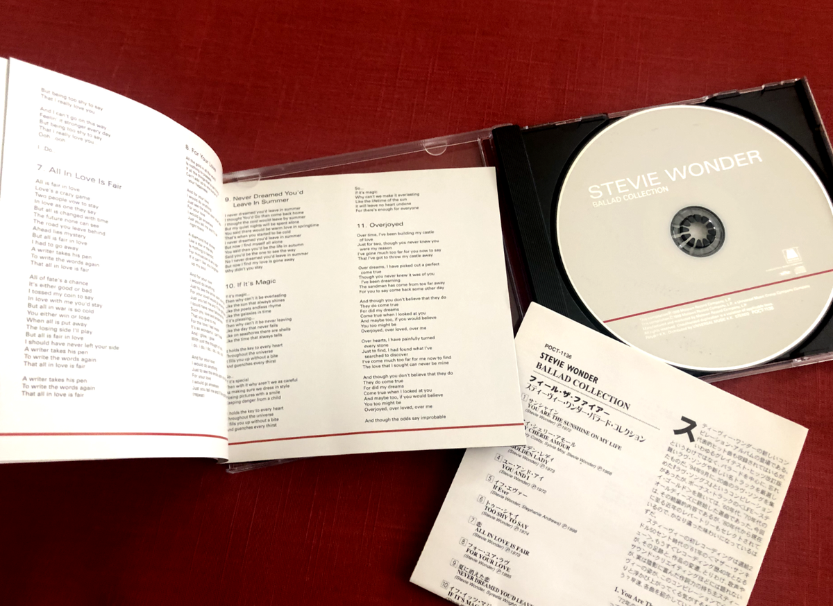 Ballad Collection (+1 Bonus Track) [IMPORT] by Stevie Wonder (Dec