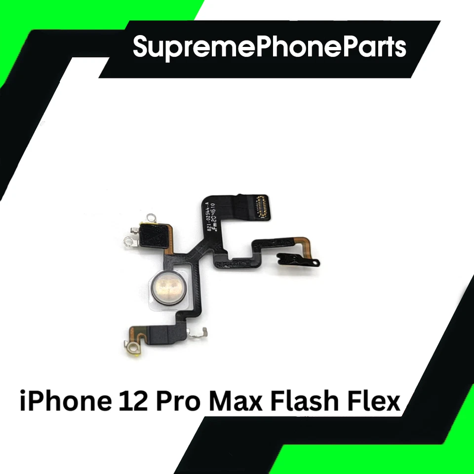 For iPhone 12 Pro Max Flash Light Torch Flex Cable Replacement UK Stock