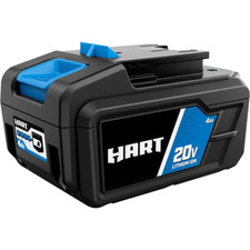 HART 20-Volt Lithium-Ion 4.0Ah Battery Charger Not Included