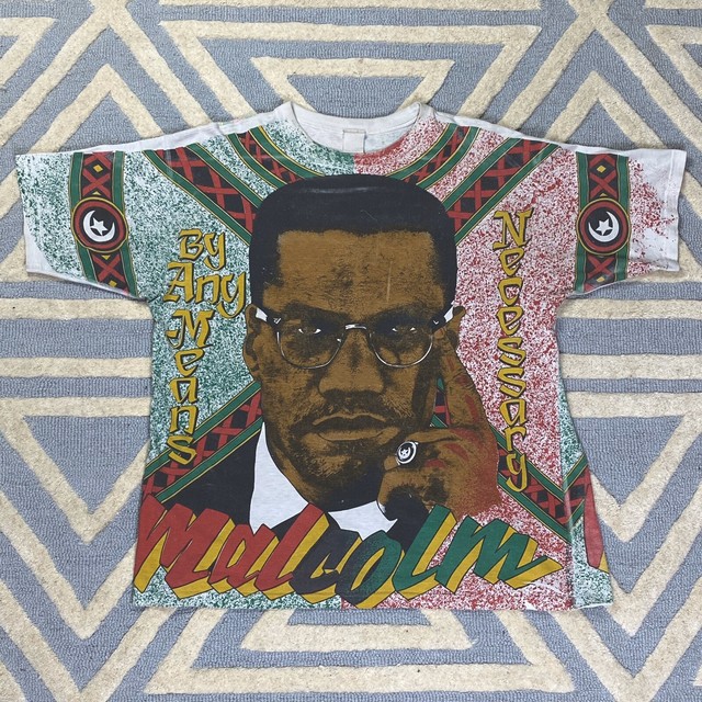 vintage malcolm x tee