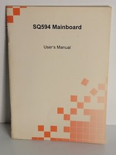 SQ594 Mainboard User's Manual