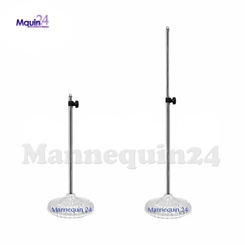 Juego de 2 torsos maniquí de carne macho - 2 formas de vestido de plástico + 2 perchas + 1 soporte - Imagen 5 de 5