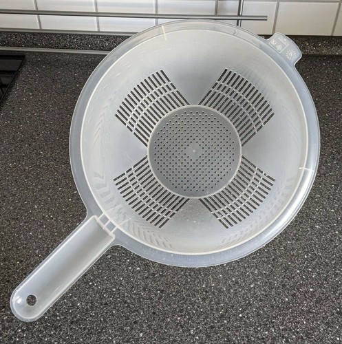 IBILI 755600 Mehlsieb Mit Schieber – Kunststoff, Weiß, Praktisch Für Küche & Backen