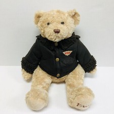 FAO Schwarz Aviator Teddy Bear with Flight Bomber Jacket Toys R Us Plush