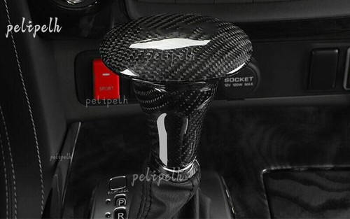Fit Nissan Armada Y62 2017-2020 Dry Carbon Fiber Central Console Gear Shift Knob - Picture 2 of 9