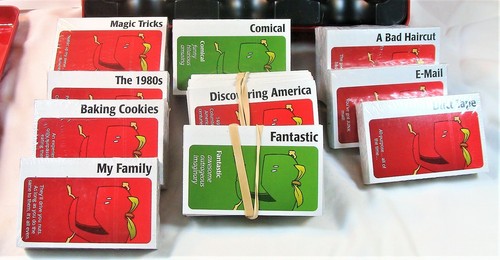Apples to Apples Party Tin Game of Hilarious Comparisons Partially Unused VG - Picture 3 of 5