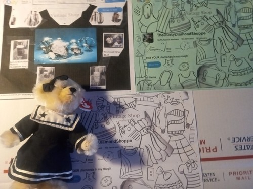 Ty 1999 The Attic Treasures Breezy Sailor Girl 8" Jointed Bear Plush with Tag - Picture 10 of 14