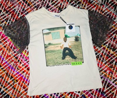 Daydreamer Notorious Young Biggie Tee Dirty White M Made In USA BRAND NEW . 