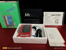 Sony Walkman WM-9 Cassette Player + Sony MDR-10 Headphones  ⚜New In Box⚜