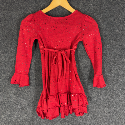Dollie & Me Dress Girls 7 Red Sheath Short Long Sleeve Belted Lined Casual | eBay Dollie & Me Dress Girls 7 Red Sheath Short Long Sleeve Belted Lined Casual | eBay