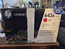 Genuine HP 643A Q5953A Magenta Toner Cartridge HP LaserJet 4700 New