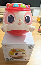 Drum & Fun Tumbler Toy for Baby, Roly Poly Toys, Sensory development Toys