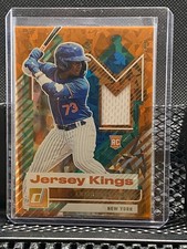 Luisangel Acuna 2025 Donruss Jersey Kings Orange Ice (RC)  - Mets