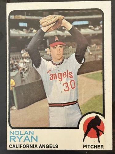 1973 Nolan Ryan Angels 220 Topps Baseball Card