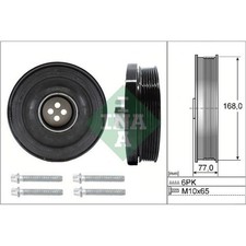 INA 544 0130 20 Riemenscheibensatz Kurbelwelle für BMW 3 1 5 X3 X1 E91 E90 E92