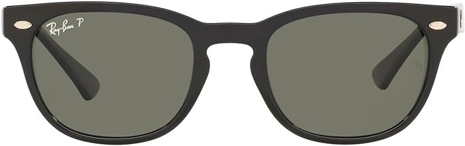 Солнцезащитные очки Ray-Ban RB4140 Wayfarer черныйполяризованный зеленый 18690₽