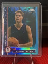 2024🔥/150- Topps Chrome U.S. Olympic- Christian Laettner #92 Blue Refractor