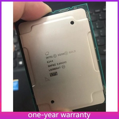 lga-3647 Intel Xeon Gold 6244 QS CPU processor 3.70ghz 8-core 24.75mb 150w Used