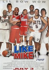 BOW WOW SIGNED 2002 ORIGINAL DS 27x41 MOVIE POSTER LIKE MIKE BASKETBALL CLASSIC