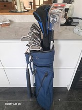 FULL SET OF MENS WILSON AGGRESSOR & BEN SAYERS M2i GOLF CLUBS, RIGHT HANDED