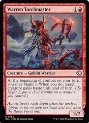 Warren Torchmaster #163 Lorwyn Eclipsed MTG Uncommon