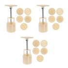 3 Sets Backwerkzeug Förmchen Zum Backen Mondkuchenformen Backwerkzeuge